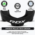 Ochraniacz na szczękę dla dzieci RDX Mouth Junior black 3