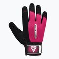 Rękawiczki treningowe RDX W1F Full Finger pink 2