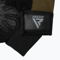 Rękawiczki treningowe RDX W1H Gym Workout army green 4