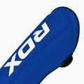 Ochraniacze piszczeli i stóp RDX T1 Shin Instep Guards blue/white 5