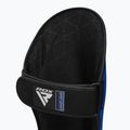 Ochraniacze piszczeli i stóp RDX T1 Shin Instep Guards blue/white 6