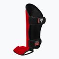 Ochraniacze piszczeli i stóp RDX T1 Shin Instep Guards red/white 4