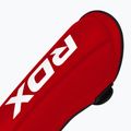 Ochraniacze piszczeli i stóp RDX T1 Shin Instep Guards red/white 5