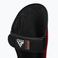 Ochraniacze piszczeli i stóp RDX T1 Shin Instep Guards red/white 6