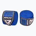 Bandaże bokserskie RDX Hand Wraps Plus 450 cm blue 3