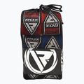 Bandaże bokserskie RDX Hand Wraps Combine Plus 450 cm red/black/blue 6