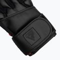 Rękawiczki treningowe RDX L4 Finger Weightlifting Leather red/black 5