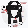 Uprząż do podnoszenia ciężarów RDX H2 Neck Harness For Weight Lifting black 3