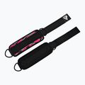 Paski z hakami na kostkę RDX A4 Ankle Straps For Gym Cable Machine pink 5