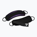 Paski z hakami na kostkę RDX A4 Ankle Straps For Gym Cable Machine purple 4