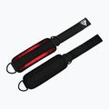 Paski z hakami na kostkę RDX A4 Ankle Straps For Gym Cable Machine red 4