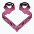 Paski do podnoszenia ciężarów RDX S4 Weightlifting Wrist Straps pink 2