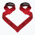 Paski do podnoszenia ciężarów RDX S4 Weightlifting Wrist Straps red 2