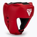 Kask bokserski RDX Boxing Head Guard AS1 red