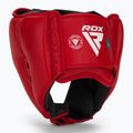 Kask bokserski RDX Boxing Head Guard AS1 red 3