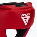 Kask bokserski RDX Boxing Head Guard AS1 red 4