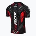 Koszulka treningowa męska RDX IMMAF Approved Half Sleeves Compression red 2