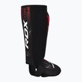 Ochraniacze piszczeli i stóp RDX IMMAF Approved Neoprene Shin Instep red 4