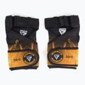 Rękawiczki treningowe RDX Weight Lifting X1 Long Strap yellow 2