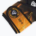 Rękawiczki treningowe RDX Weight Lifting X1 Long Strap yellow 4