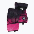 Rękawiczki treningowe RDX Weight Lifting X1 Long Strap pink