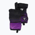 Rękawiczki treningowe RDX Weight Lifting X1 Long Strap purple