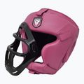 Kask bokserski RDX Guard Grill T1 pink 3
