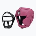Kask bokserski RDX Guard Grill T1 pink 4