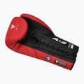 Rękawice bokserskie RDX Apex Competition Fight Lace Up Boxing red 3