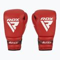 Rękawice bokserskie RDX Apex Lace Up Training Sparring Boxing red 2
