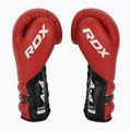Rękawice bokserskie RDX Apex Lace Up Training Sparring Boxing red 4