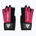 Rękawiczki treningowe RDX Gym Workout W1 pink 2