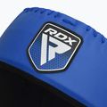 Kask bokserski RDX Apex Boxing Head Gear With Nose Protection Bar blue 5