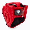 Kask bokserski RDX Guard Grill T1 red 3