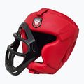 Kask bokserski RDX Guard Grill T1 red 6