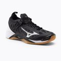 Buty do siatkówki męskie Mizuno Wave Momentum czarne V1GA191204