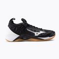 Buty do siatkówki męskie Mizuno Wave Momentum czarne V1GA191204 2