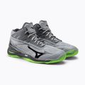 Buty do siatkówki męskie Mizuno Wave Mirage 2.1 Mid zielone X1GA187037 5