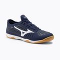 Buty piłkarskie męskie Mizuno Rebula Sala Elite IN granatowe Q1GA202001