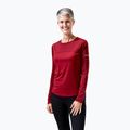 Longsleeve trekkingowy damski Berghaus Voyager Tech Tee Basecrew syrah/red dahlia