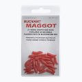 Przynęta sztuczny robak Drennan Buoyant Maggot 27 szt. czerwony TGABBM003