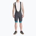 Spodenki rowerowe męskie Endura Xtract Lite Bibshort hi-biz blue