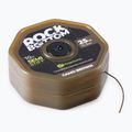 Plecionka przyponowa karpiowa RidgeMonkey Connexion Rock Bottom Tungsten Semi Stiff Coated Hooklink brązowa RMT282