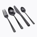 Sztućce RidgeMonkey DLX Cutlery Set - Half czarne RM533