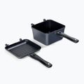 Zestaw RidgeMonkey Connect Mini Pan & Griddle czarny MMP PG 2