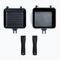 Zestaw RidgeMonkey Connect Mini Pan & Griddle czarny MMP PG 3