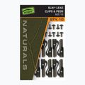 Bezpieczny klips Fox International Naturals Size Sz 10 Slik Lead Clip& Pegs 10 szt.