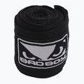 Bandaże bokserskie Bad Boy 300 cm black/white