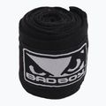 Bandaże bokserskie Bad Boy 450 cm black/white