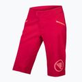 Spodenki rowerowe damskie Endura Singletrack Lite Short Std W berry